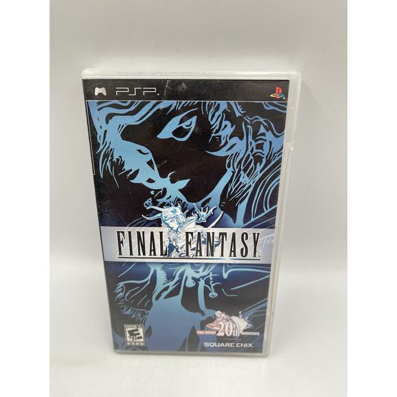 FINAL FANTASY 1 20th Anniversary Sony PSP Complete Cib With Manual Tested - Picture 1 of 7